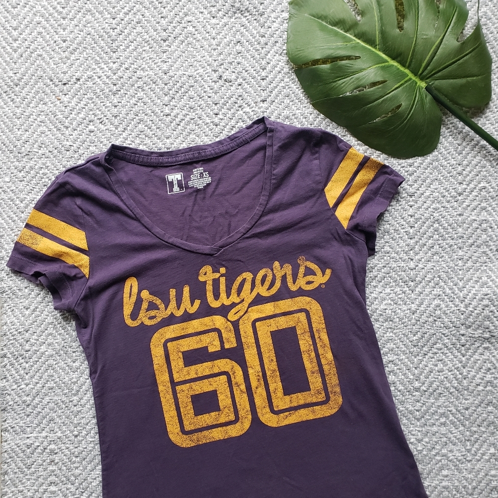 LSU TIGERS tee💜💛💜💛